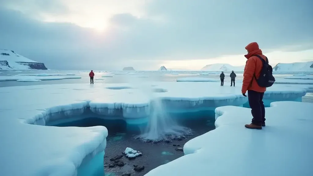 De smelt van Antarctica bedreigt 100 verborgen vulkanen onder het ijs te activeren, de alarmerende waarschuwing van experts