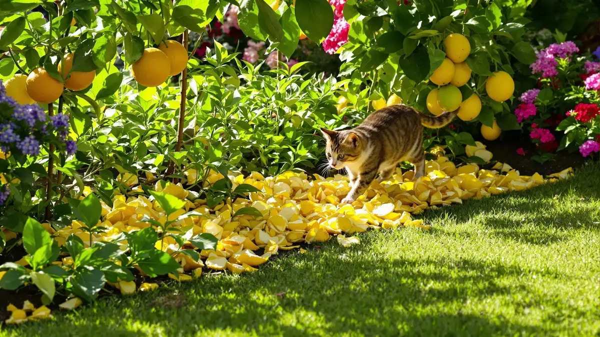 Deze twee vruchten zullen katten weerhouden om je tuin in een kattenbak te veranderen