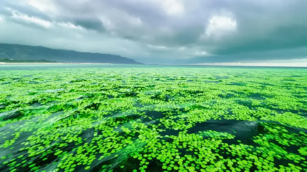 Een slecht nieuws voor de planeet: de oceanen worden allemaal groen, hier is waarom