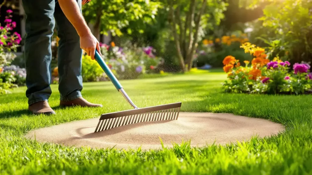 Zand op het gazon: een expert legt uit waarom het essentieel is voor uw tuin