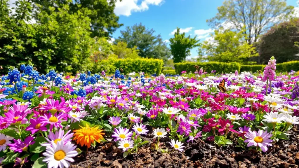 Deze weinig bekende vaste plant, te zaaien in mei, belooft een spectaculaire bloeiende tuin