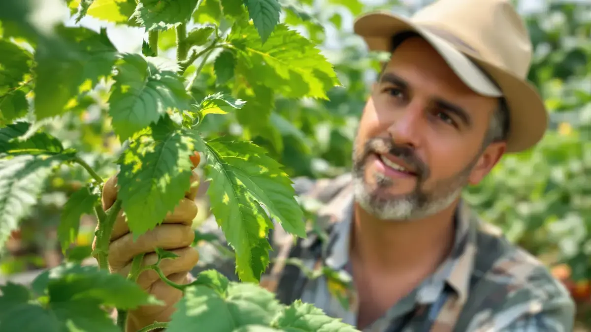 Een aanwijzing op je tomatenbladeren kan de rijkdom van je oogst voorspellen