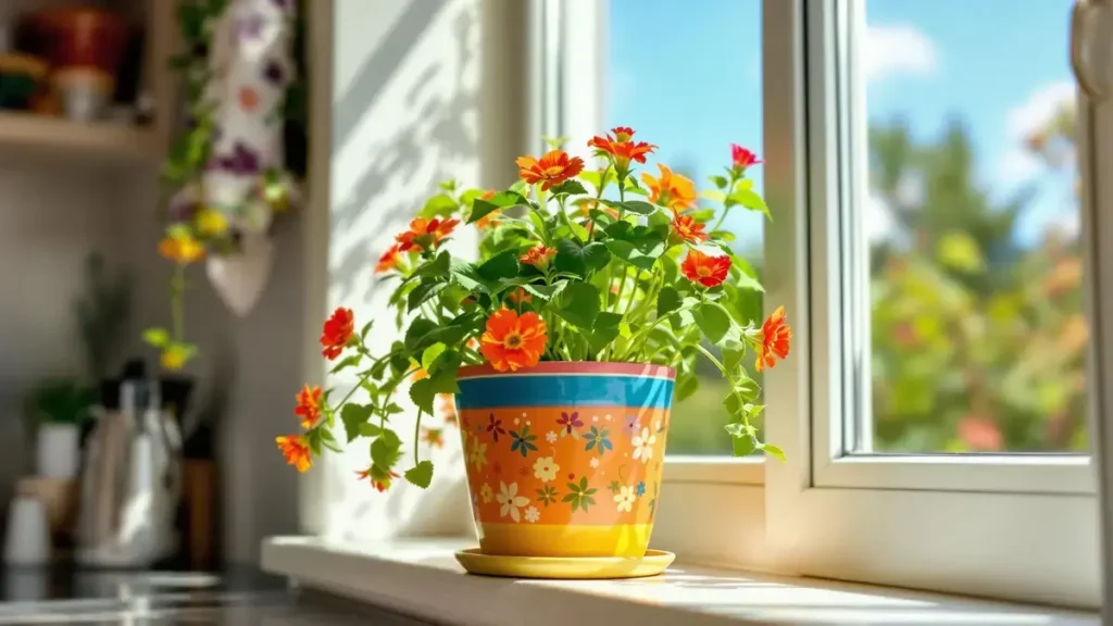 Gemakkelijk te kweken in pot, zet deze plant op de vensterbank, hij houdt de vliegen zeker weg