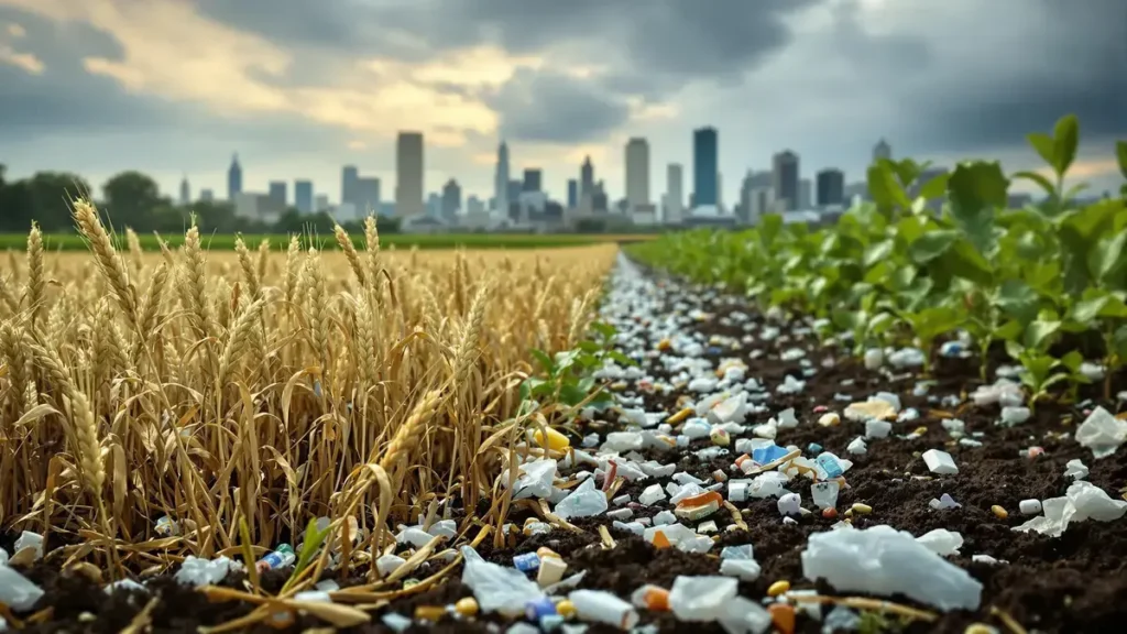 Microplastics compromitteren de fotosynthese en bedreigen de voedselzekerheid van 400 miljoen mensen
