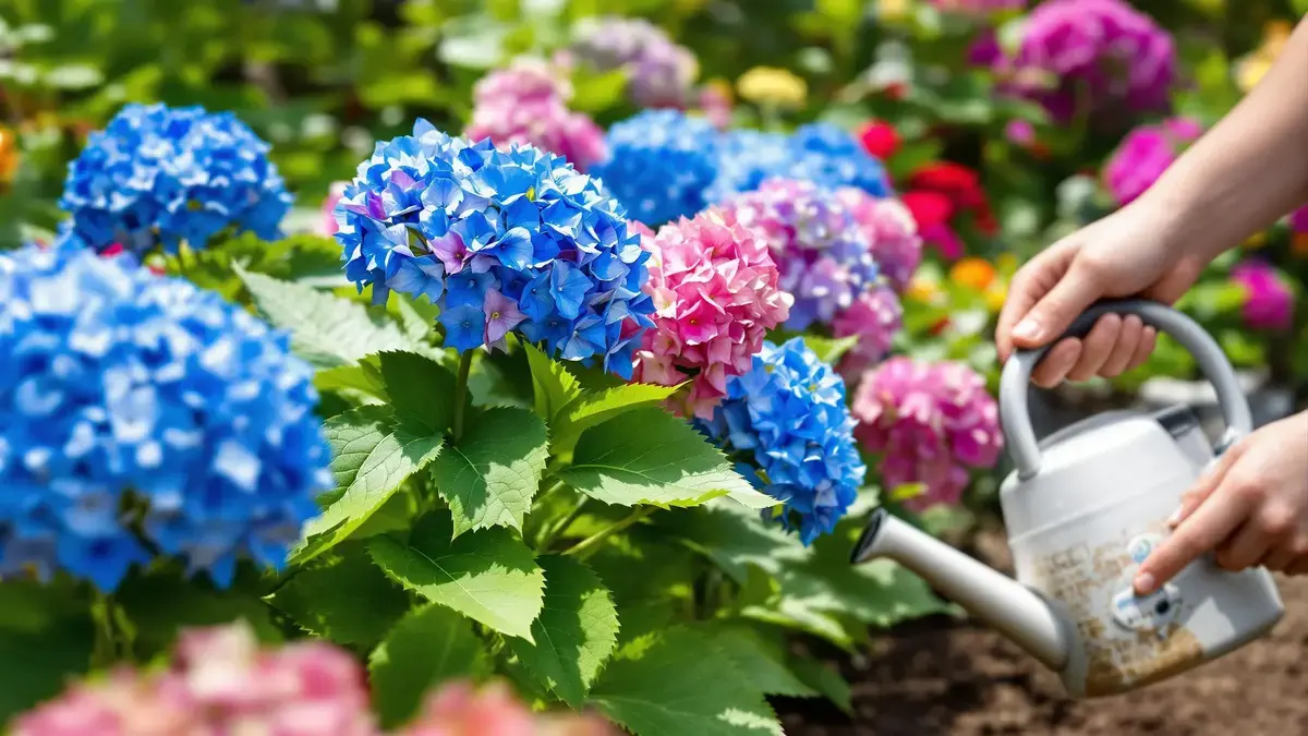 Ontdek het geheim om de kleur van je hortensia’s te veranderen