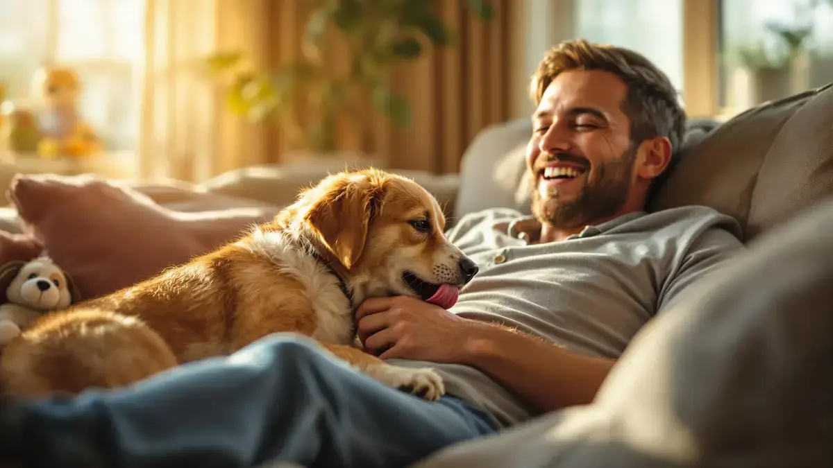 Waarom likt je hond aan je voeten? Uitleg van een dierenarts