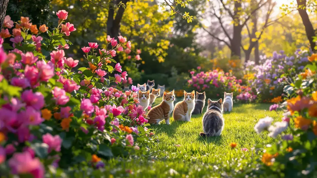Waarom verdwijnen katten elke dag op hetzelfde tijdstip in de lente