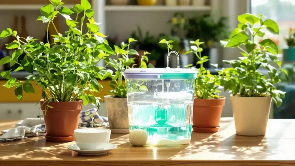 Adopteer dit zelfgemaakte besproeiingssysteem (dat bijna niets kost) en geef je planten de zorg die ze verdienen, zelfs op vakantie