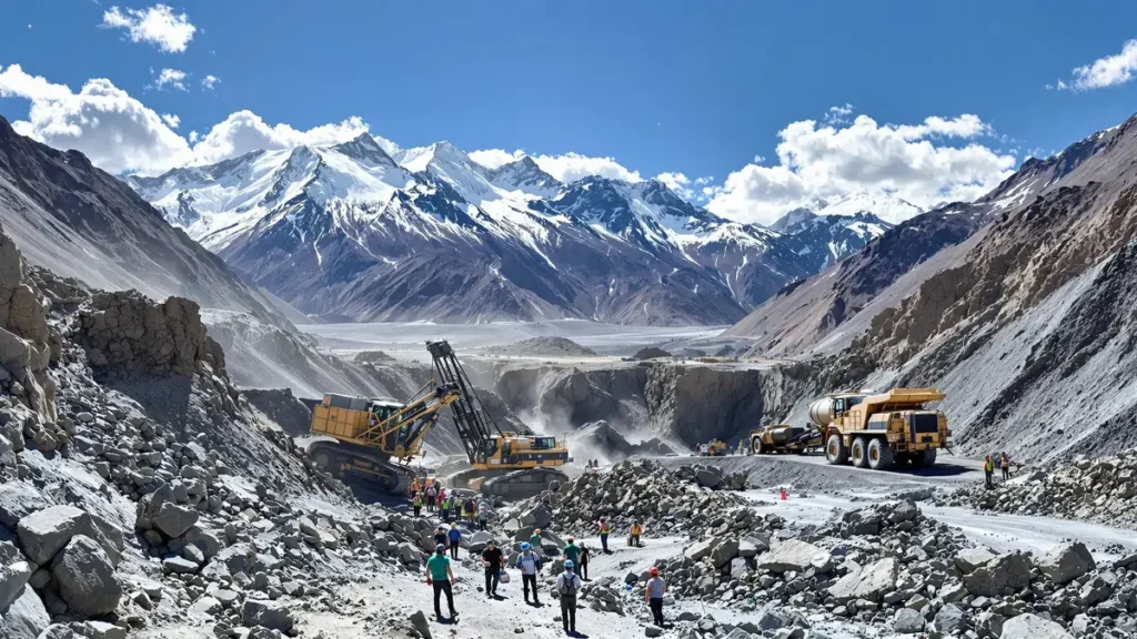 De mijnbouwgiganten in beroering na ontdekking van een schat van 13 miljoen ton in Zuid-Amerika