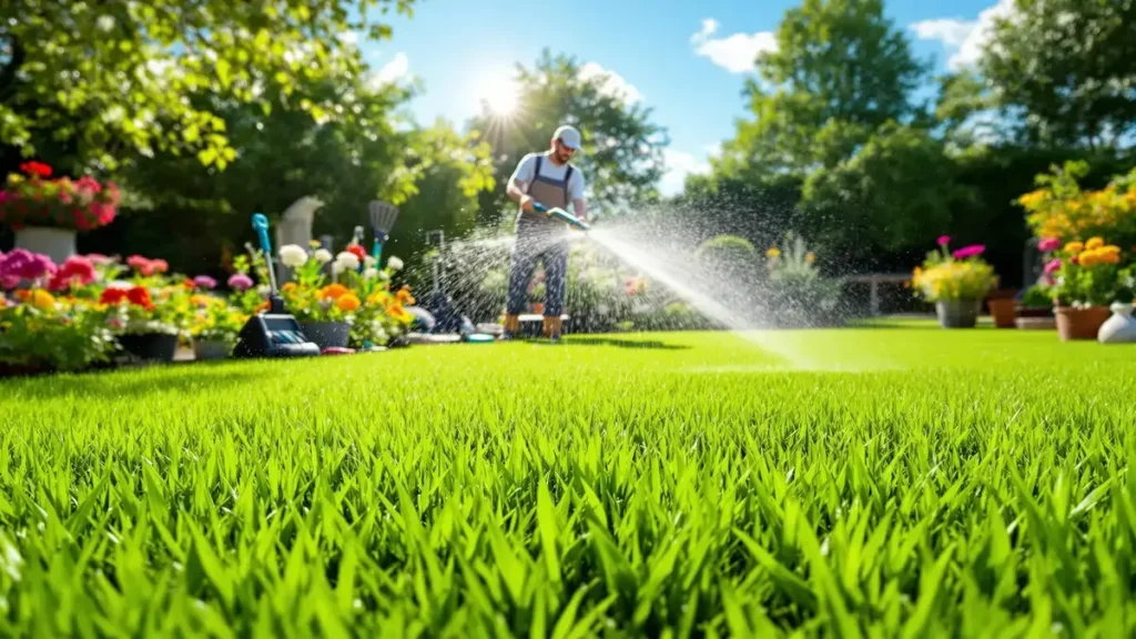Laat de warmte uw tuin niet verpesten: tips van een Nederlandse tuinier voor een altijd groene grasmat, zelfs in de zomer
