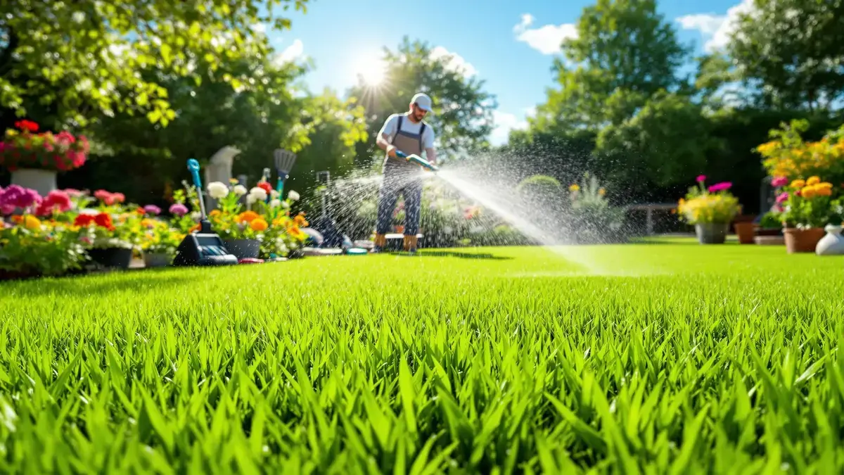 Laat de warmte uw tuin niet verpesten: tips van een Nederlandse tuinier voor een altijd groene grasmat, zelfs in de zomer